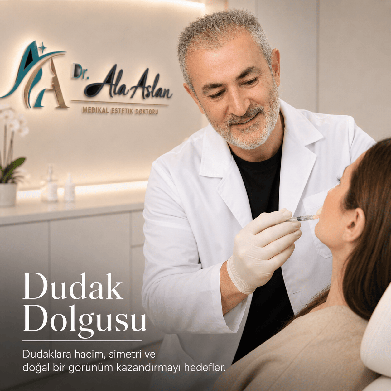 Dudak Dolgusu örnek sunum görseli